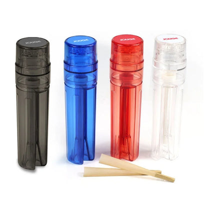 PVC Material Tobacco Filling Cone Rolling Grinder with 110Mm Roll Paper Horn Tube Cigarette Pre Roller Smoking Accessorie