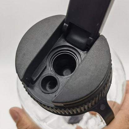 9 Inch Handheld Portable Water Pipe Bottle Bong 