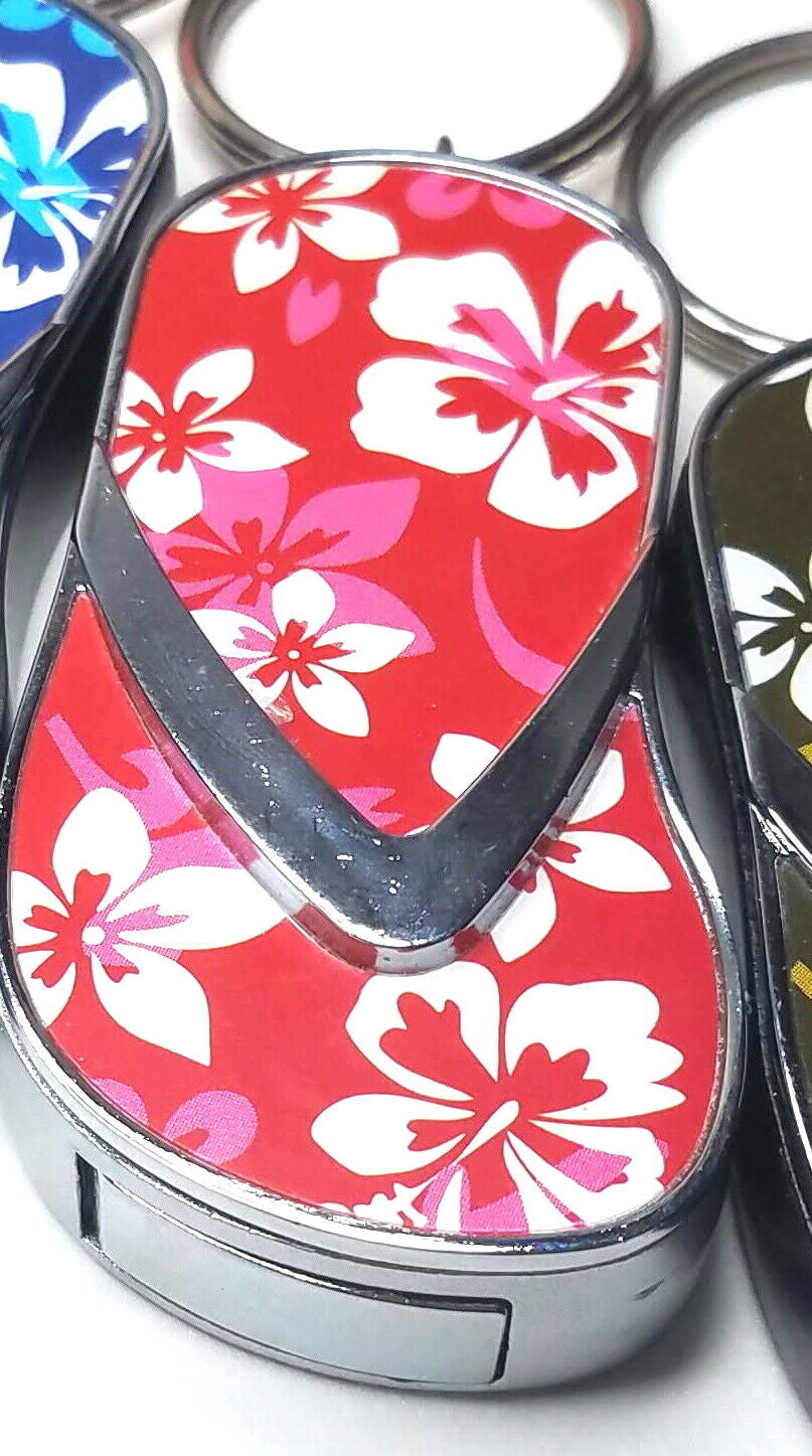 Refillable Novelty Butane Cigarette Gas Lighter - Funny Unique Flip Flop Shoe