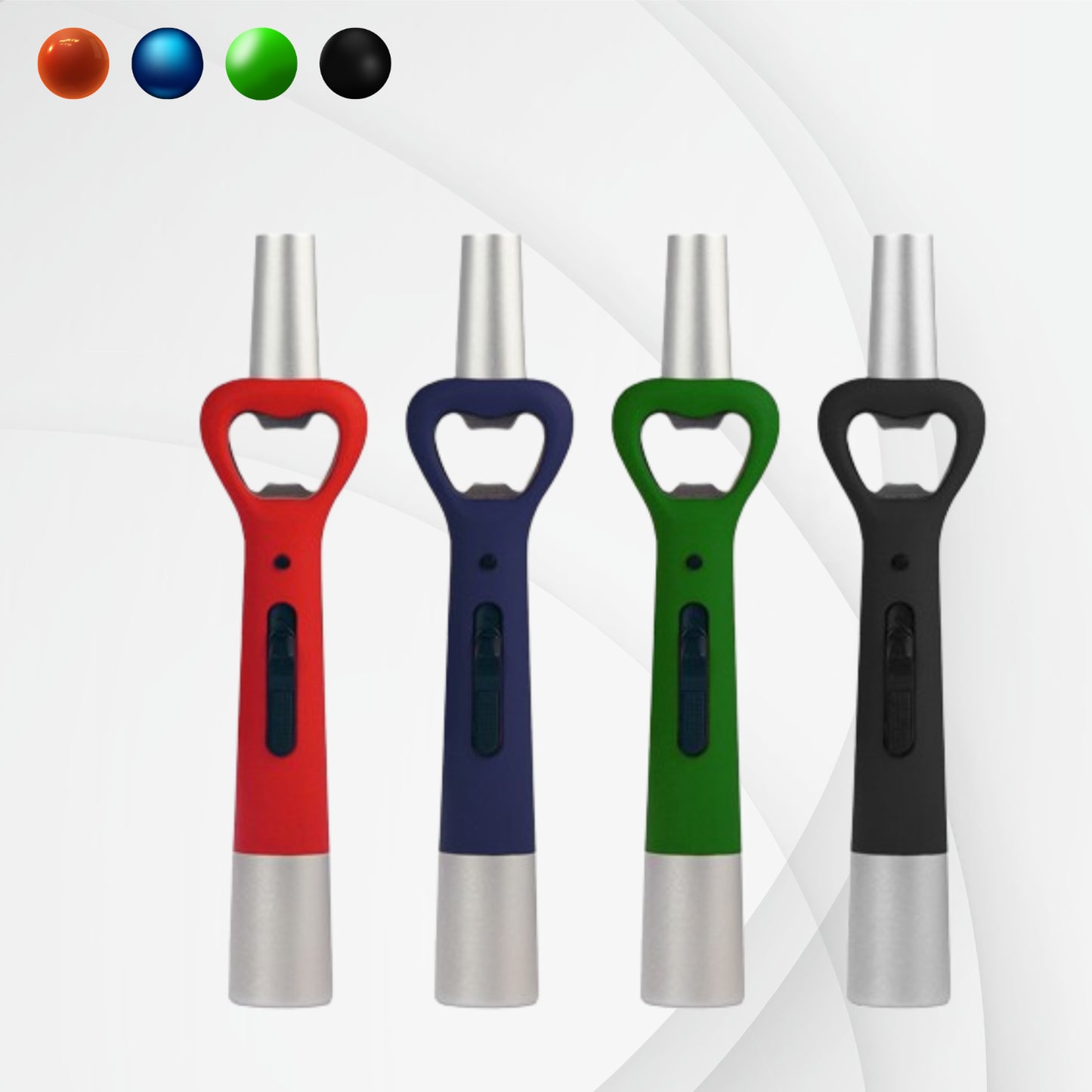 G.E.I. Bottle Opener Lighter Flashlight Novelty Unique Classic Candle Gift Grill