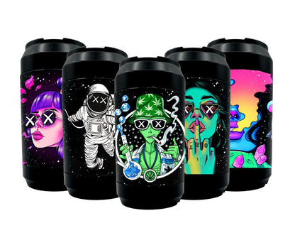 5 in 1 Galaxy Stash Jar Smell Proof (Galaxy Glow Jar by Get Lost)
