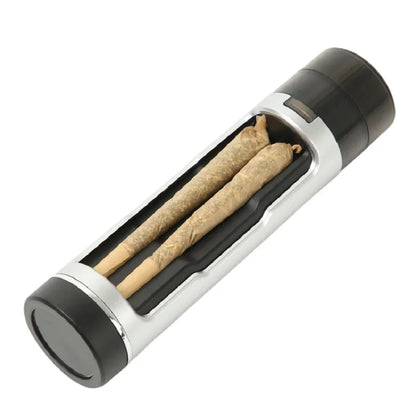 3 in 1 Plastic Grinder Cone Filler Stash Jar