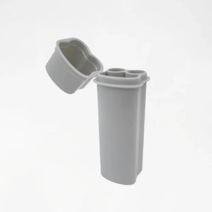 One-Piece Flip-Top Cigarette Case Kit with Two Holes Including Lighter for Easy Storage and Carrying around Smoking Accessories