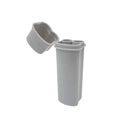 One-Piece Flip-Top Cigarette Case Kit with Two Holes Including Lighter for Easy Storage and Carrying around Smoking Accessories