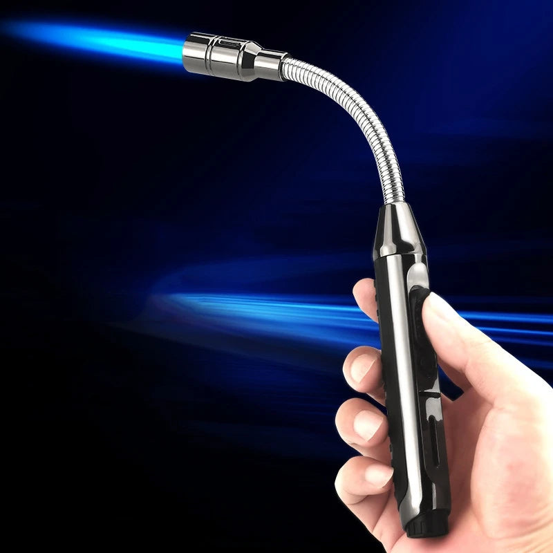 Butane Torch Turbo Gas Lighter, Jewelry Welding, Cigar Smoking, Metal Cigarette Lighters, Candle, BBQ, Kitchen, Cooking