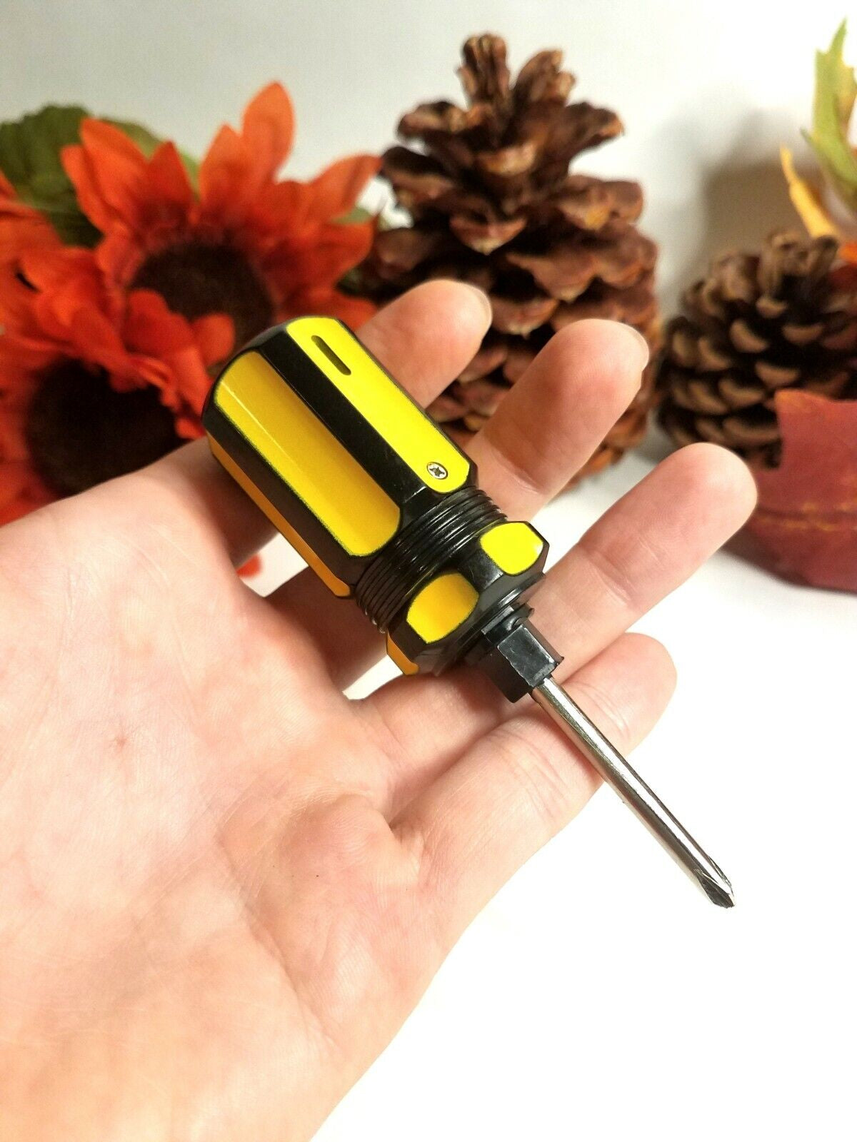 Refillable Novelty Butane Cigarette Lighter - Unique Tool Screwdriver Dad Father