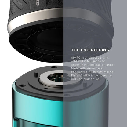 2 in 1 Aluminum Alloy Electric Grinder/Cone Filler