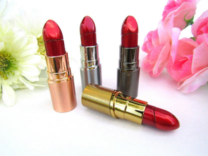 Refillable Novelty Butane Cigarette Gas Lighter - Funny Unique Lipstick Mom Gift