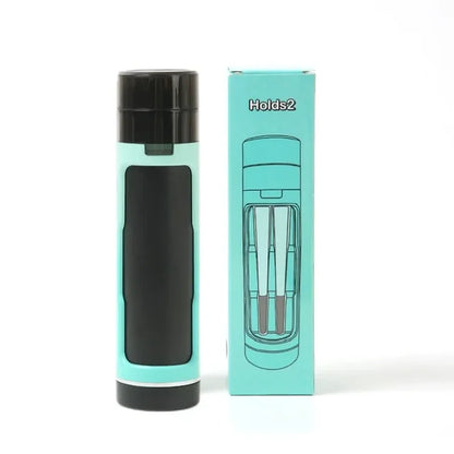 3 in 1 Plastic Grinder Cone Filler Stash Jar