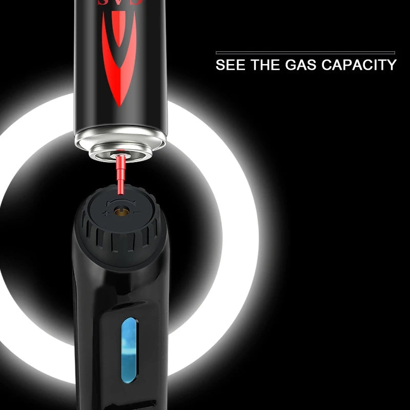 Butane Torch Turbo Gas Lighter, Jewelry Welding, Cigar Smoking, Metal Cigarette Lighters, Candle, BBQ, Kitchen, Cooking