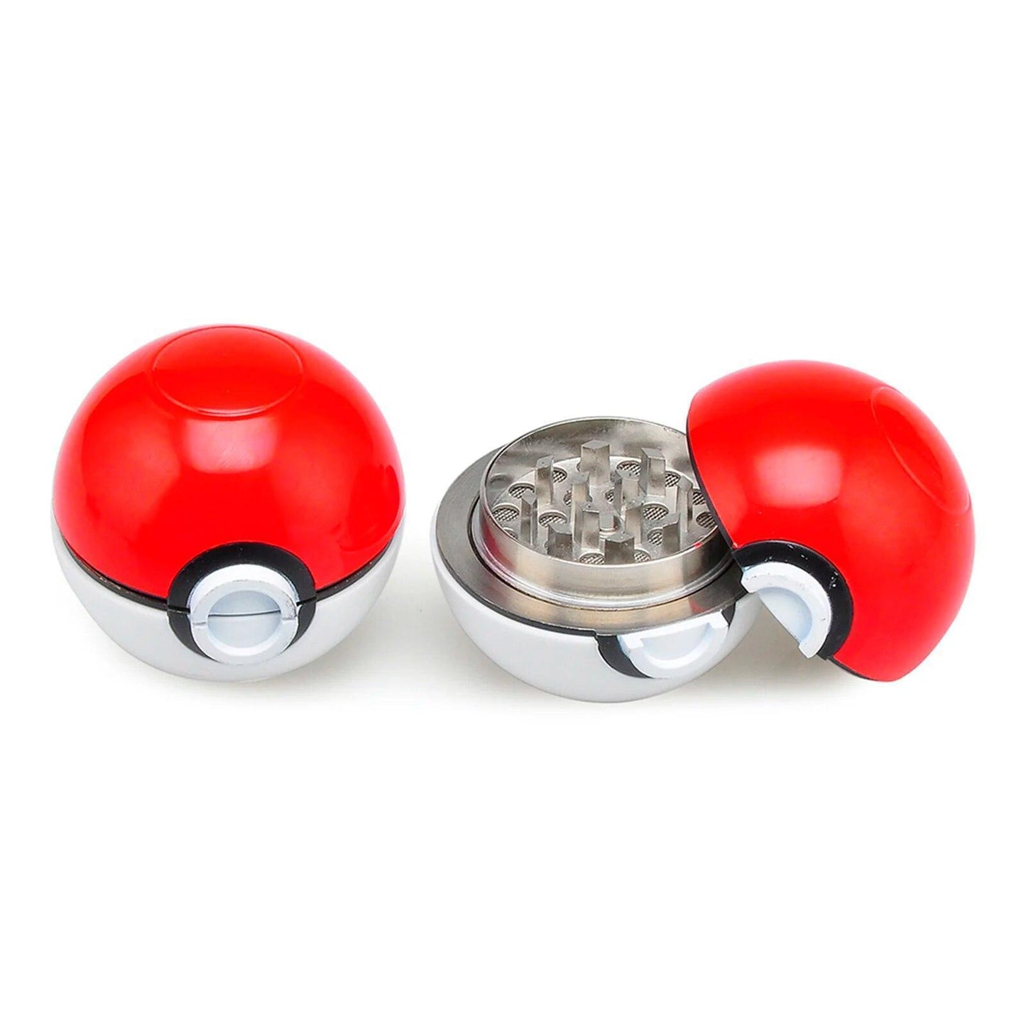 3-Layer Unique 55Mm Metal Ball Hand Muller Tobacco Crusher Herb Spice Grinder