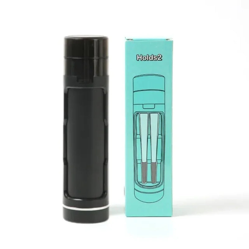 3 in 1 Plastic Grinder Cone Filler Stash Jar