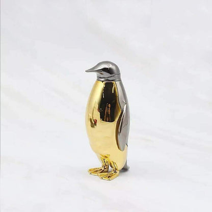 Refillable Novelty Butane Cigarette Lighter - Funny Unique Cute Kawaii Penguin