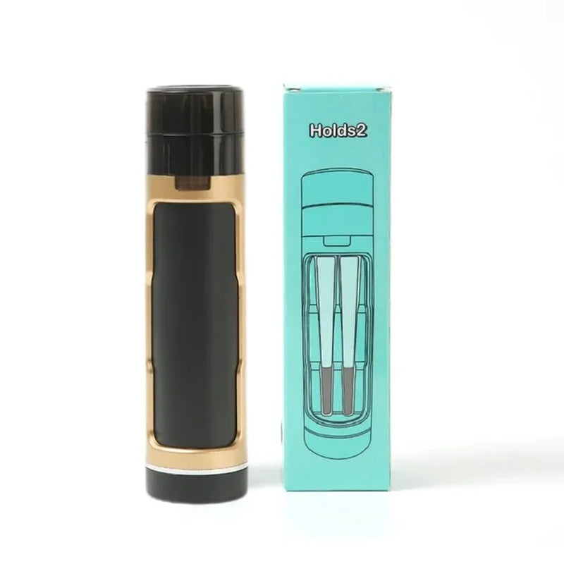 3 in 1 Plastic Grinder Cone Filler Stash Jar