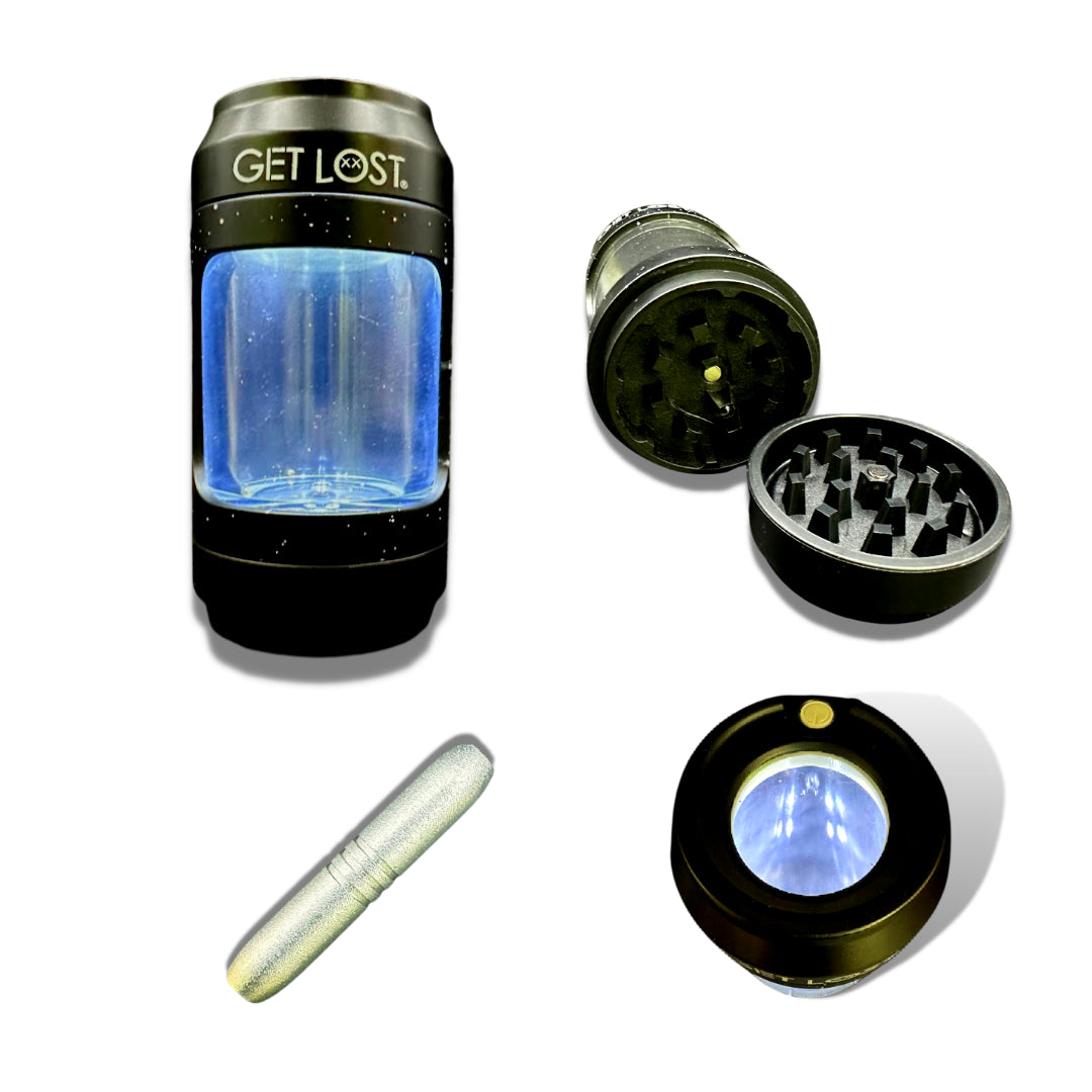 5 in 1 Galaxy Stash Jar Smell Proof (Galaxy Glow Jar by Get Lost)
