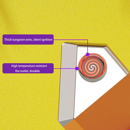 Electric Wind-Proof Butterfly Fidget Lighter